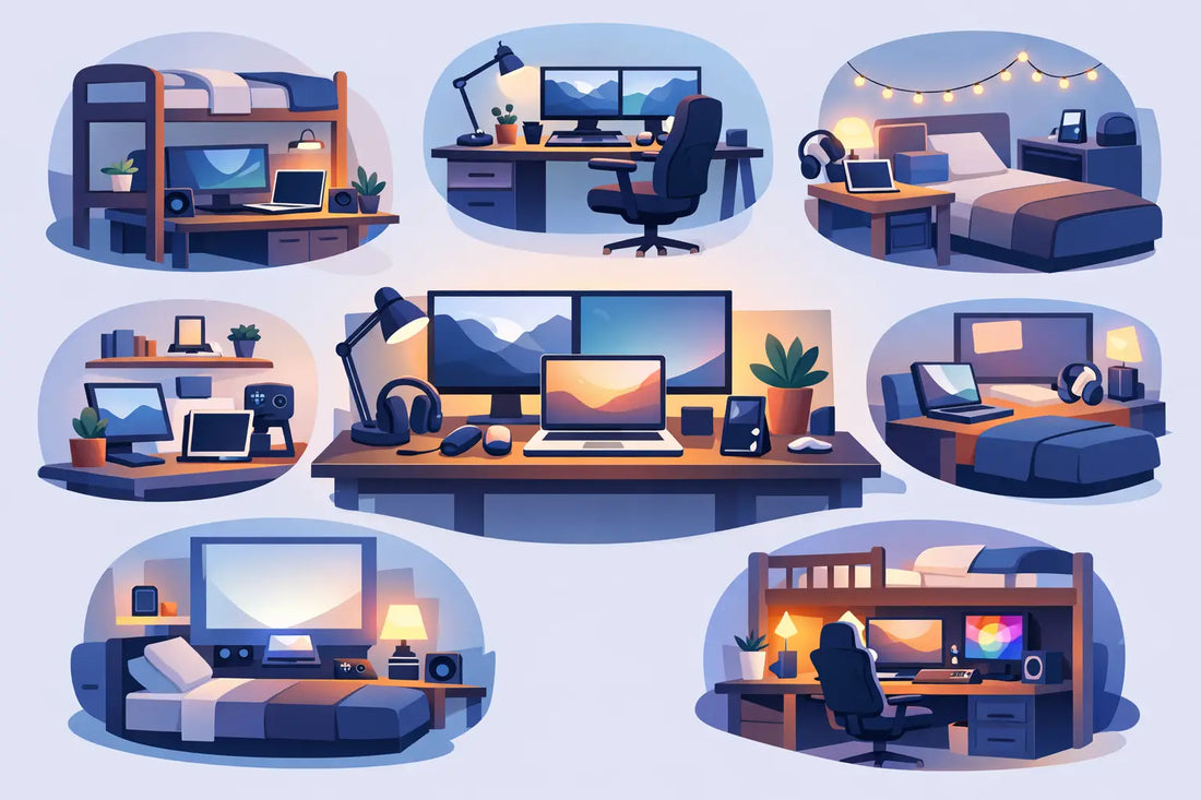 7 Dorm Room Tech Setup Examples That Work