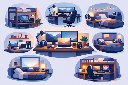 7 Dorm Room Tech Setup Examples That Work