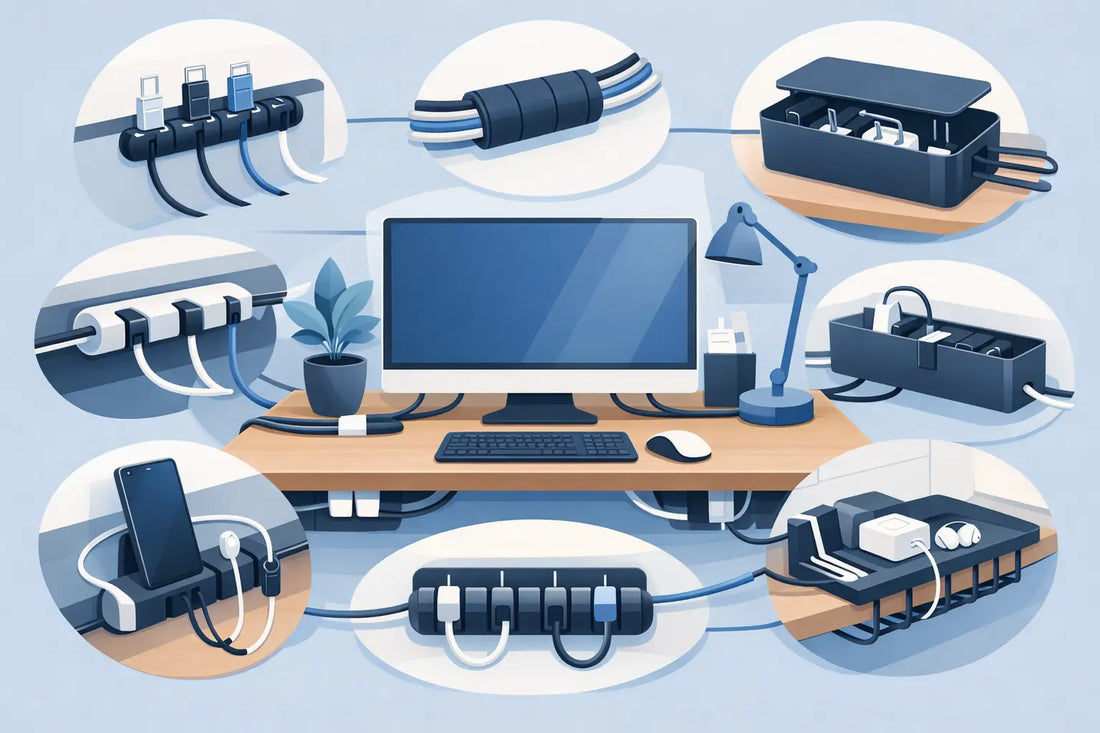 10 Desk Cable Management Gadgets Worth Buying