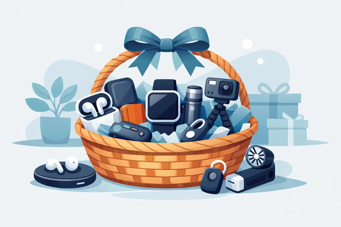 Small Gadget Gift Basket Ideas That Feel Useful