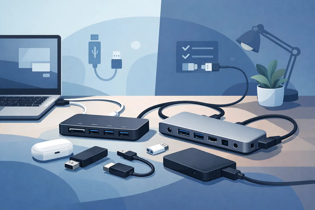 How to Compare USB Hubs for Your Desk Setup